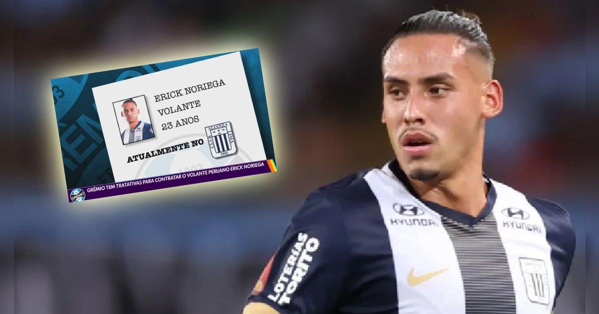 Prensa brasileña se rinde ante Erick Noriega tras su fichaje por Gremio: 