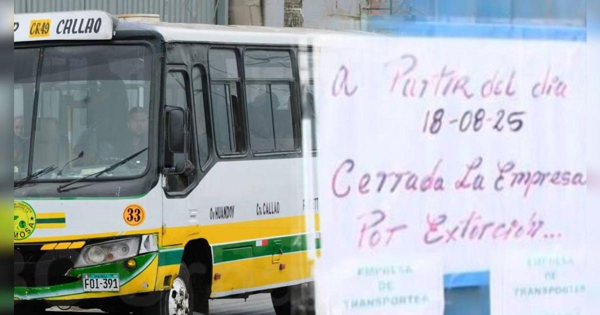 Importante empresa de transportes que circula en San Martín de Porres y Callao suspende su servicio