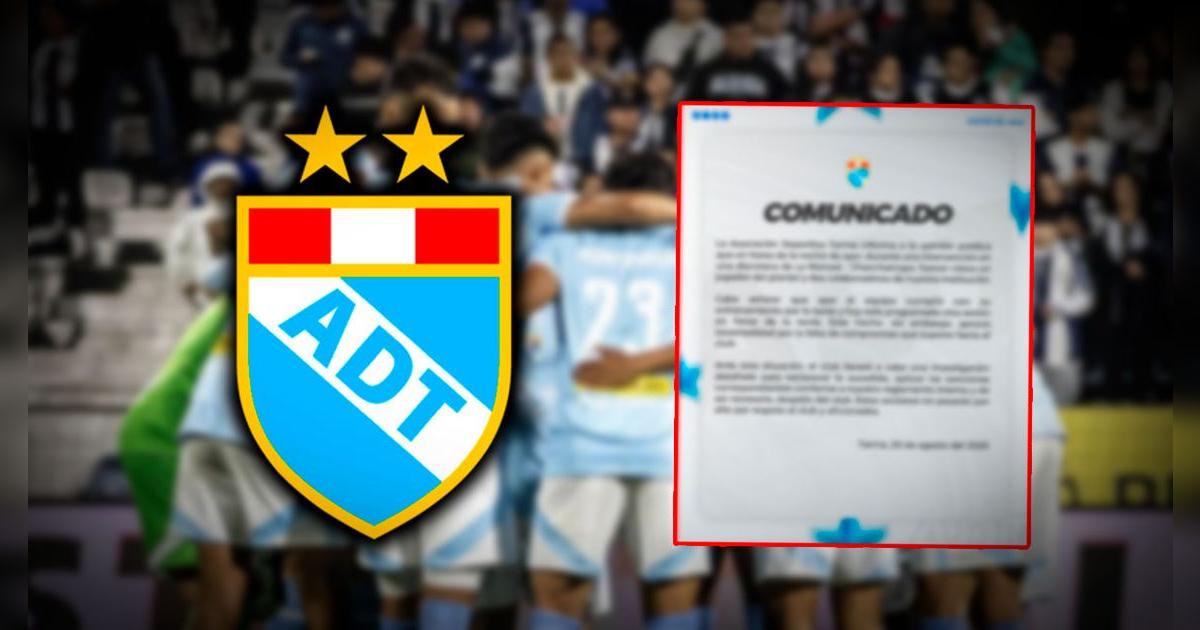 ADT anuncia drástica medida contra jugador y cuerpo técnico tras salida nocturna: 