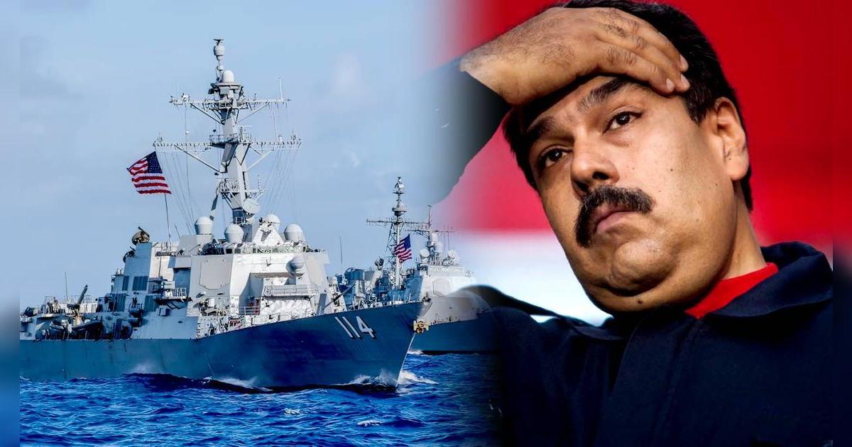 Destructores de Estados Unidos con este potente armamento se acercan a Venezuela | Trump endurece su ofensiva militar
