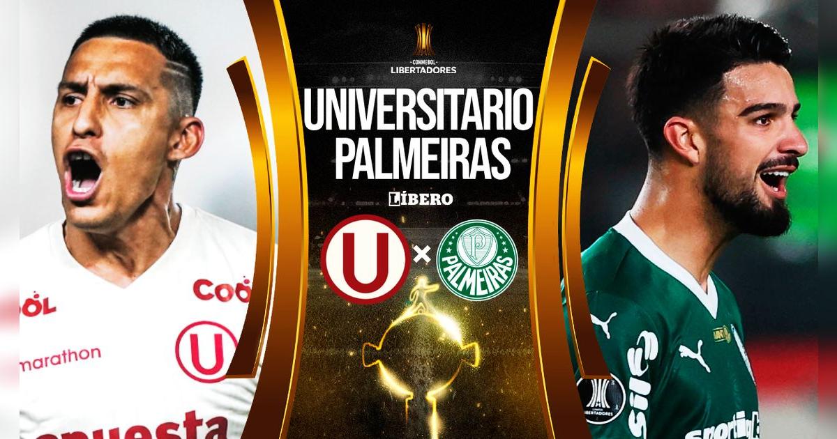 Universitario vs Palmeiras EN VIVO: a qué hora juega, pronóstico y dónde ver octavos de Copa Libertadores