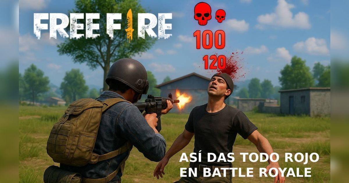 Free Fire y el truco para 'dar todo rojo' en el Battle Royale y subir de nivel hasta Heroico
