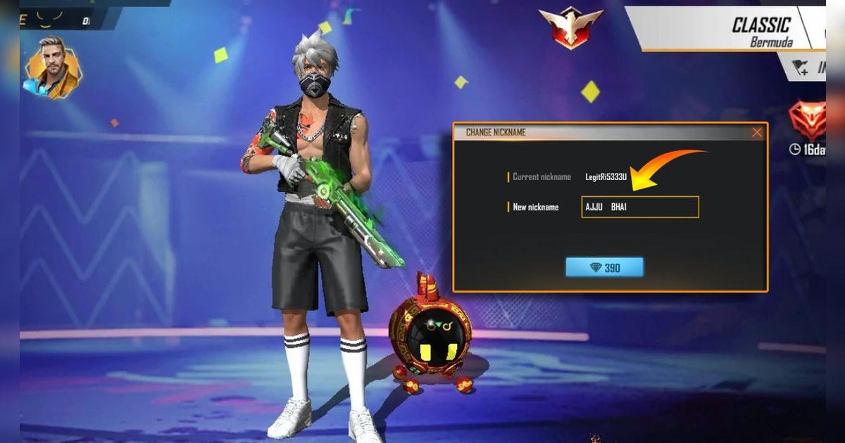 Espacio para poner en el nombre de Free Fire: cómo usar este truco paso a paso