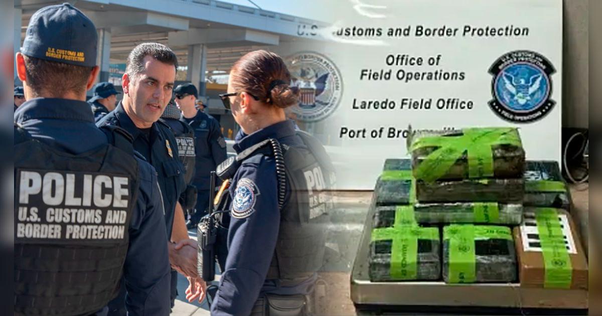 Oficiales de CBP incautan más de $297,000 en cocaína en el Puente Internacional Los Indios