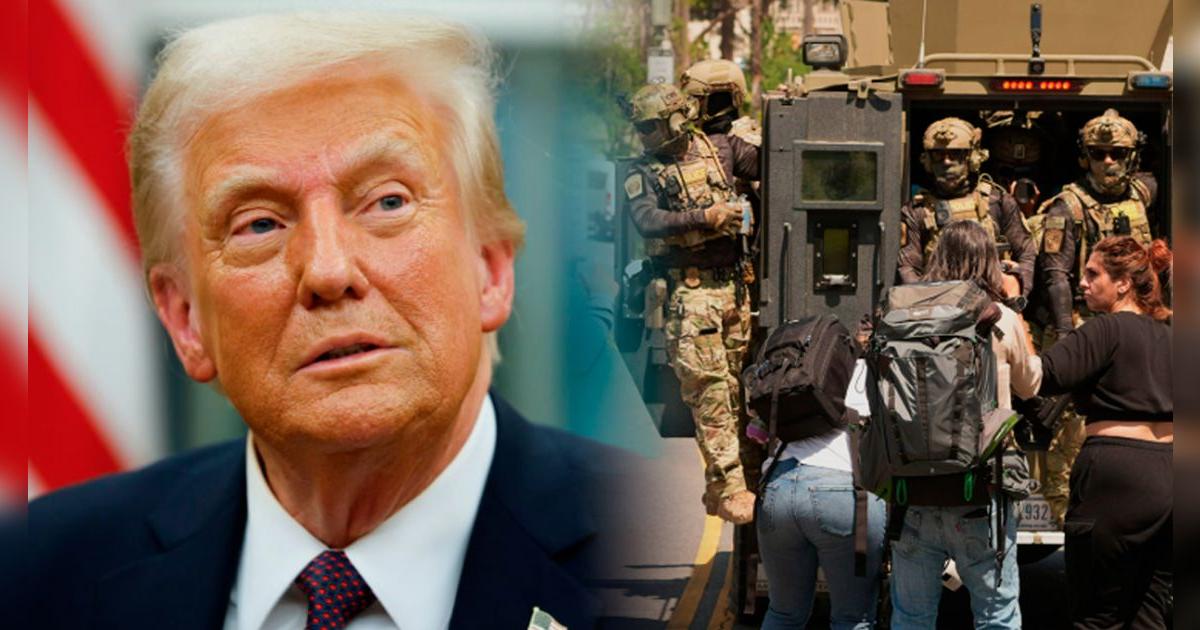 Trump ordena a policías y militares a patrullar las calles de Washington D.C. esta noche y esto debes saber
