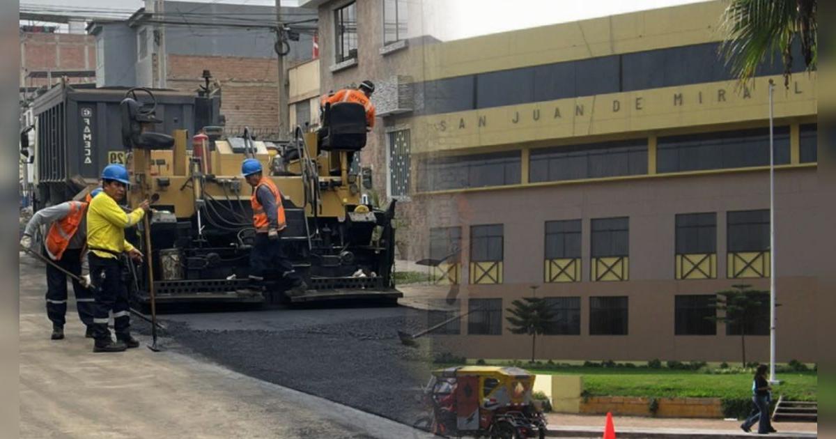 Vecinos de San Juan de Miraflores reciben buena noticia | Obra mejorará el tránsito en el distrito