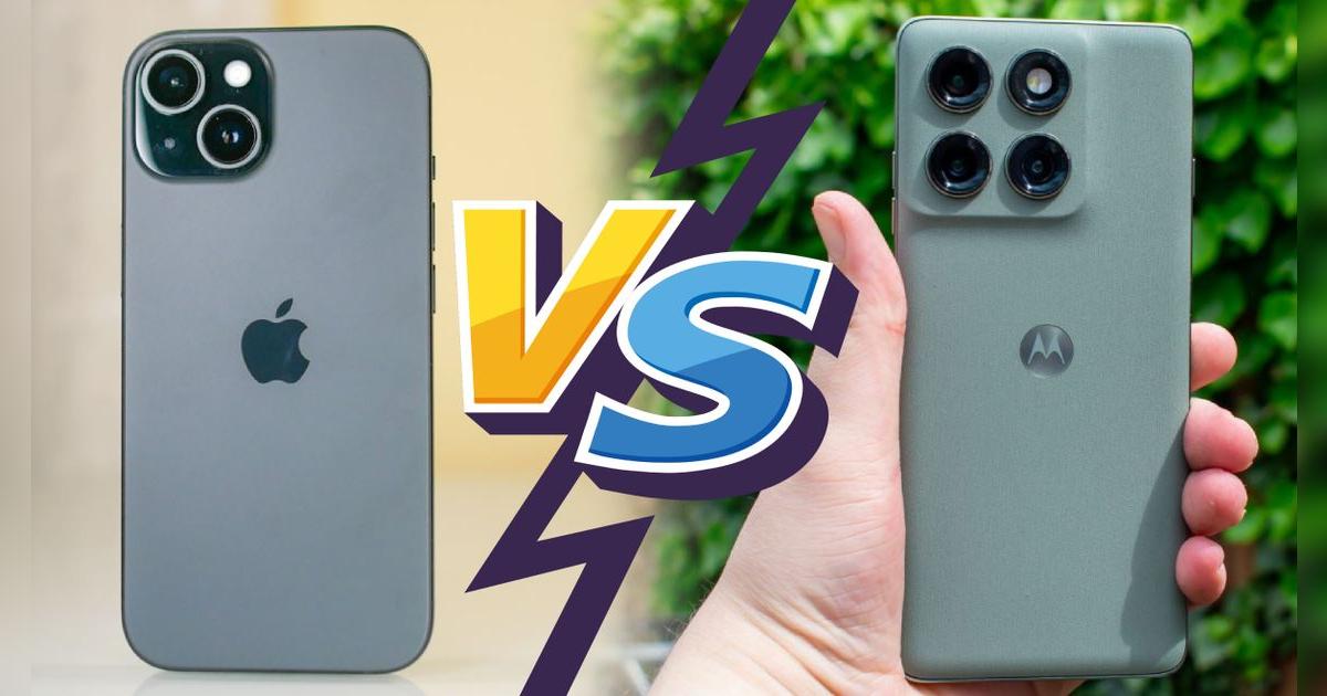 IPhone 15 vs. Motorola Edge 60 Pro: cuál comprar este 2025 por IA, pantalla, procesador y fotografía