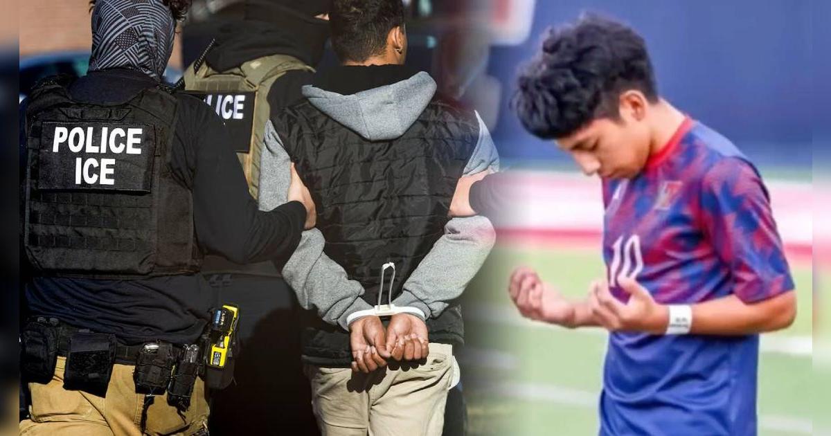 Joven futbolista hispano enfrenta una orden de deportación: lo detuvieron a pocos pasos de su escuela