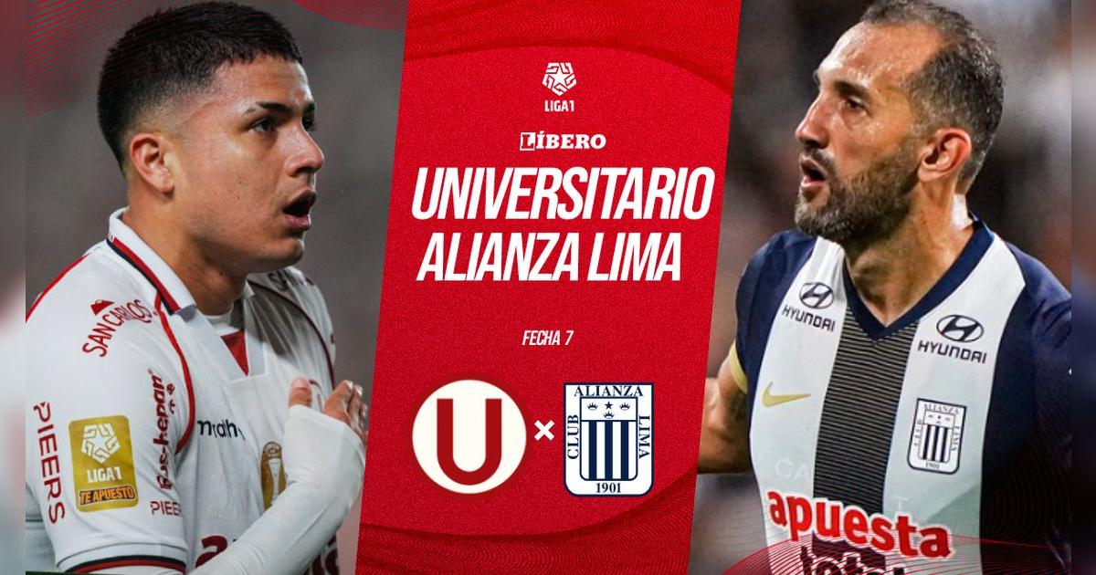 Universitario vs Alianza Lima EN VIVO: cuándo juega, a qué hora y dónde ver el clásico por la Liga 1