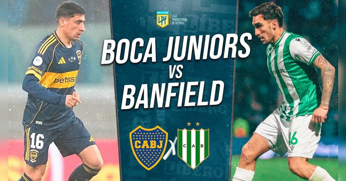 Boca Juniors vs. Banfield EN VIVO vía ESPN: horario y dónde ver Torneo Clausura de Argentina