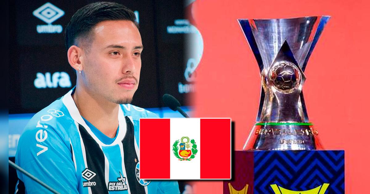 Canal confirmado para ver a Erick Noriega con Gremio y los partidos del Brasileirao en Perú