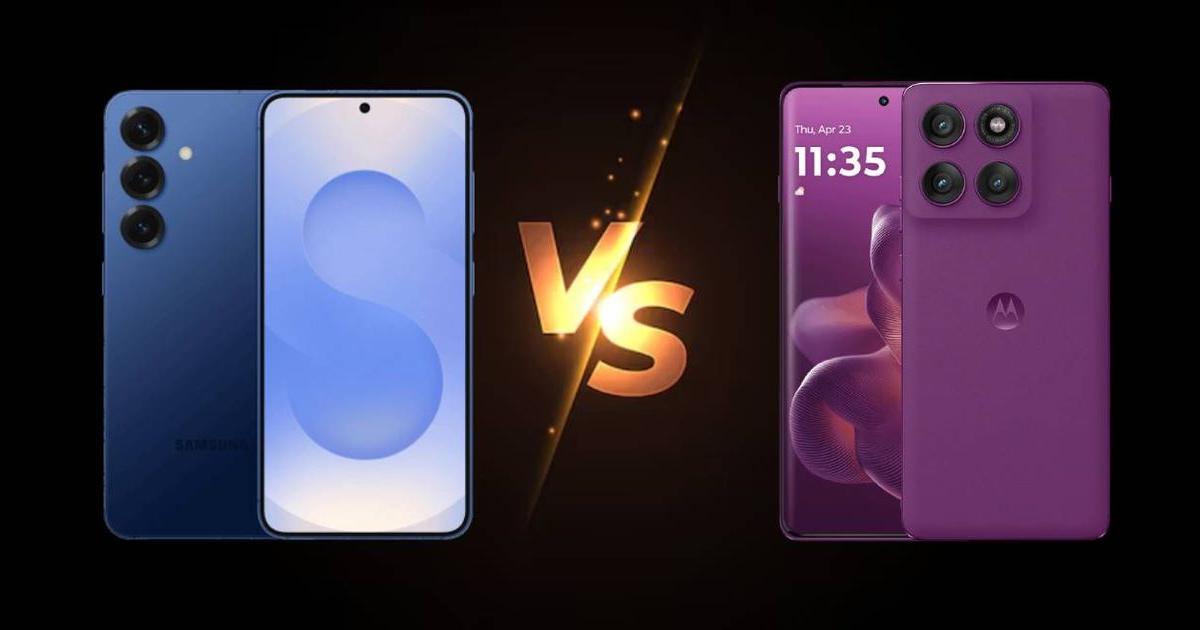 Galaxy S25 5G vs. Motorola Edge 60 Pro | Cuál tiene el mejor procesador, las mejores cámaras y mejor precio