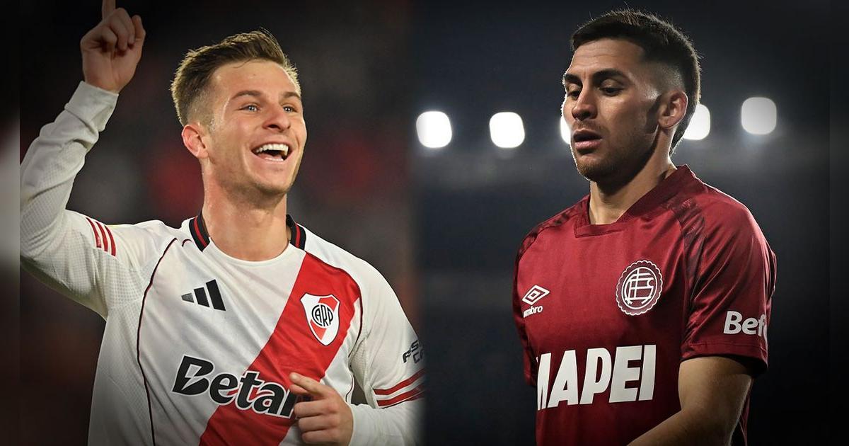¿A qué hora juega River Plate vs Lanús y dónde ver EN VIVO partido por la Liga Profesional?