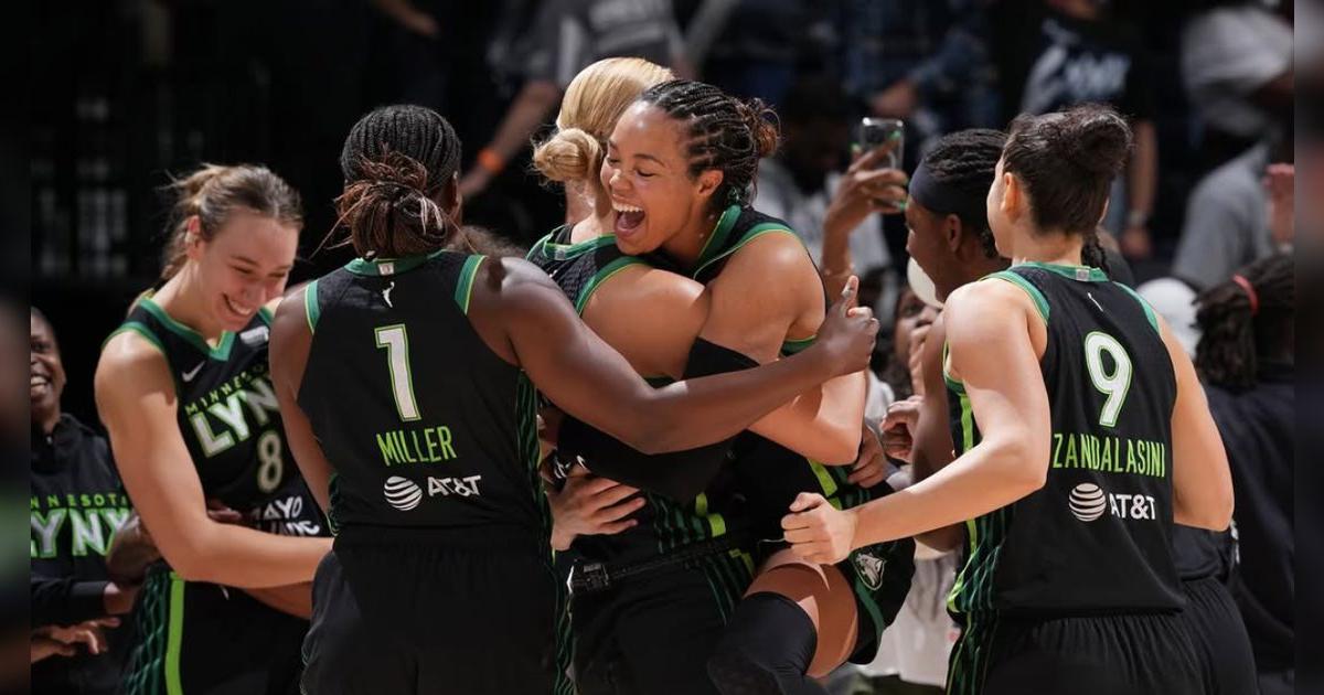 Con el regreso de Napheesa Collier, Minnesota Lynx aplastó a Indiana Fever y se asegura para los playoff de la WNBA