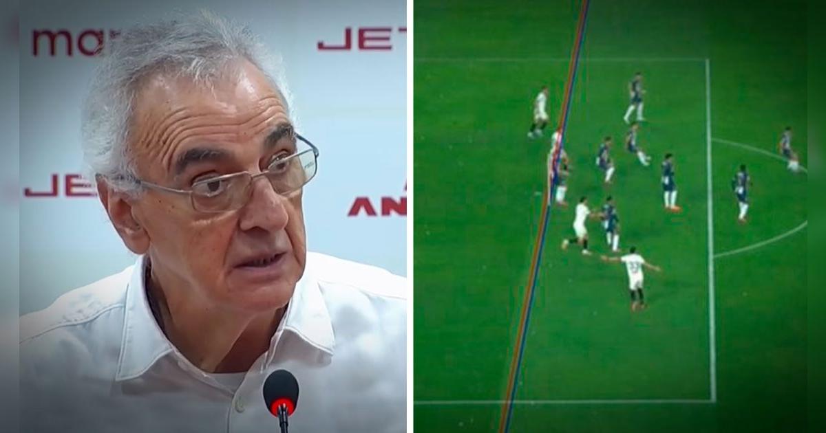 Fossati dio rotunda opinión sobre el arbitraje por gol anulado a Álex Valera: 