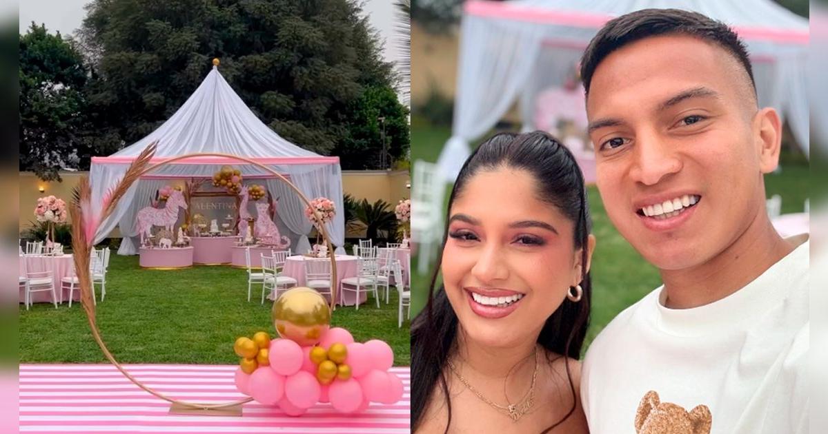Martín Távara y su novia celebraron el baby shower de su primera hija: así fue la lujosa fiesta
