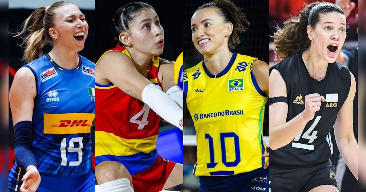 Tabla del Mundial de Vóley 2025: posiciones de Brasil, Argentina, Italia, Colombia y México