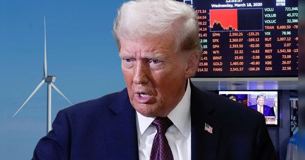 Tras rechazo de Donald Trump: acciones de Orsted caen por la detención de un parque eólico en este importante estado