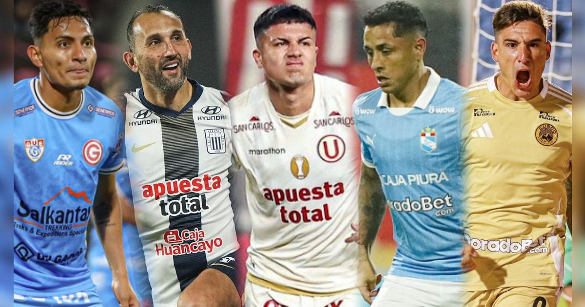 Partidos de definirán el Clausura 2025 de Universitario, Alianza, Cristal, Cusco y Garcilaso