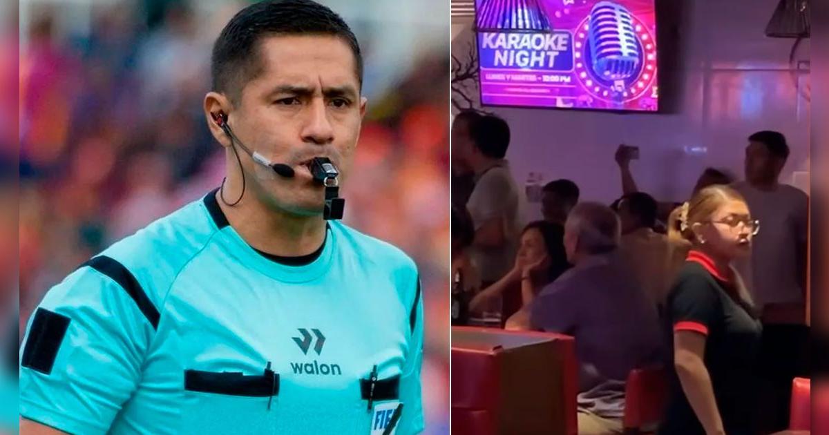 Árbitro peruano es captado en discoteca en horas de la noche antes de un importante partido