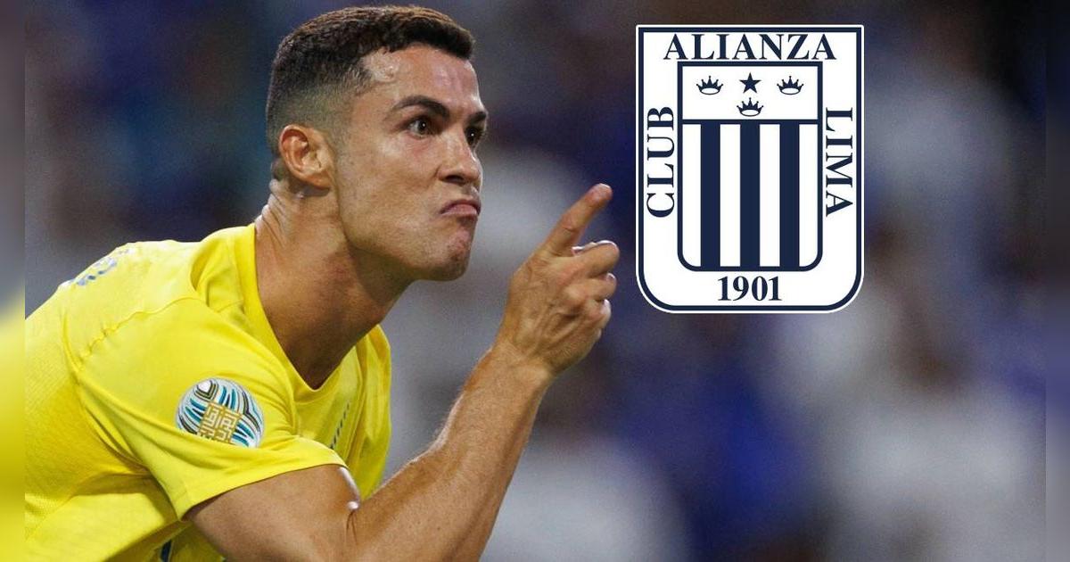 Alianza Lima publicó foto de Cristiano Ronaldo e hinchas enloquecen: 