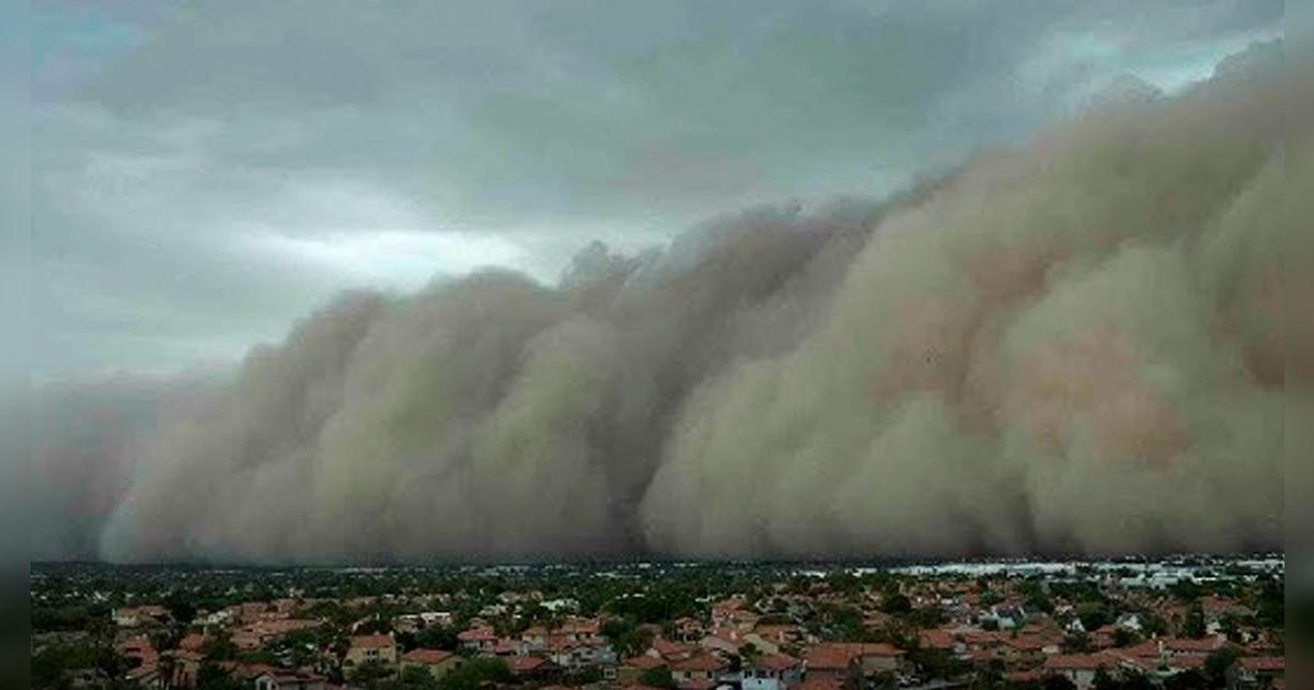 EE. UU.: Imponente tormenta de arena cubre Phoenix, Arizona, y deja a miles sin electricidad