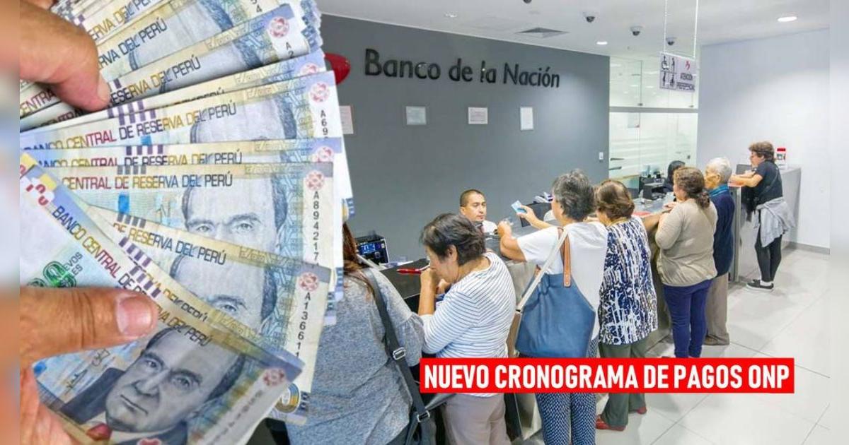 Pago ONP 19990, septiembre 2025: esta es la fecha de inicio de cobro para pensiones en Banco de la Nación