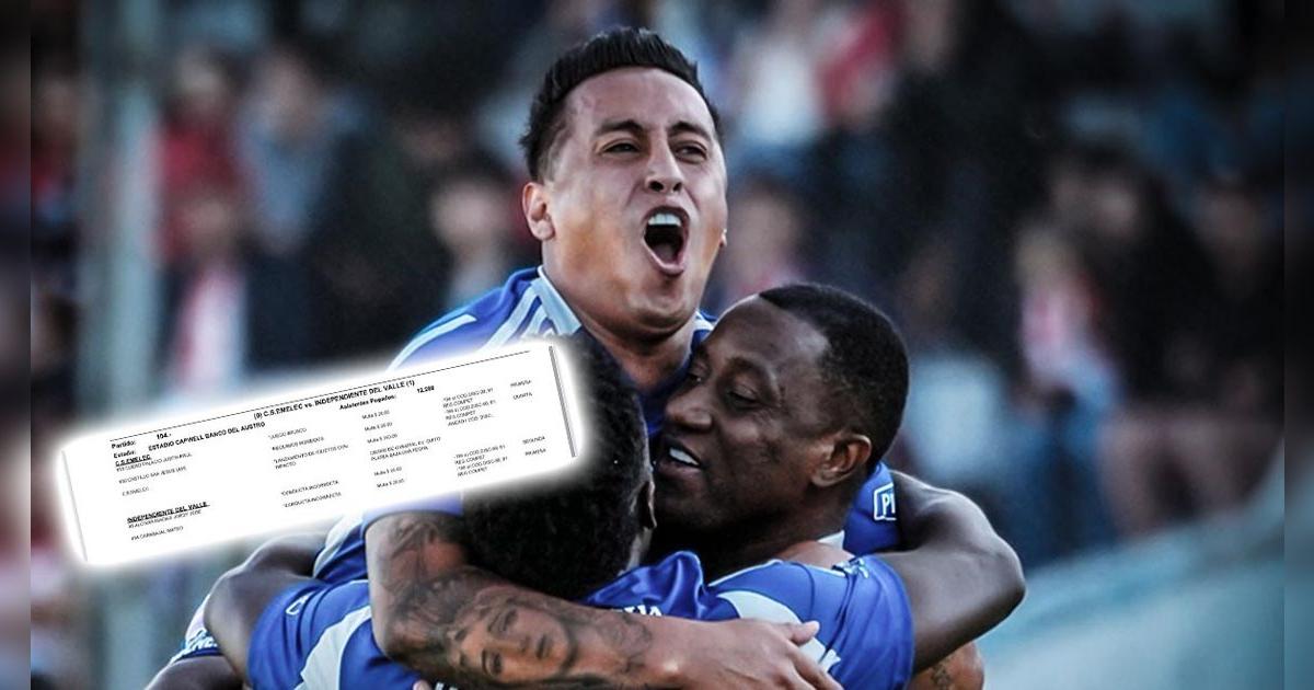 ¿Contra Christian Cueva? Emelec fue notificado de dura sanción que afecta la temporada: 