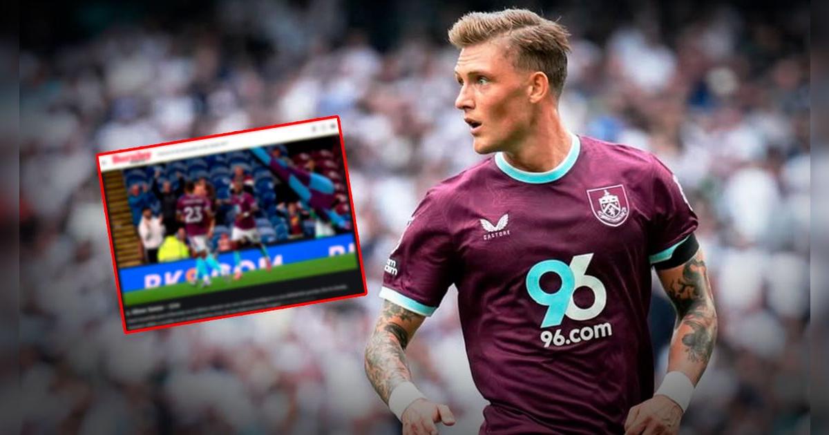 Prensa de Inglaterra dio firme opinión sobre Oliver Sonne tras anotar con Burnley: 