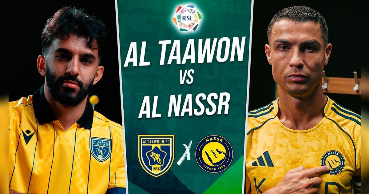 Al Nassr vs Al Taawon EN VIVO con Cristiano Ronaldo vía Movistar: a qué hora juega y dónde ver