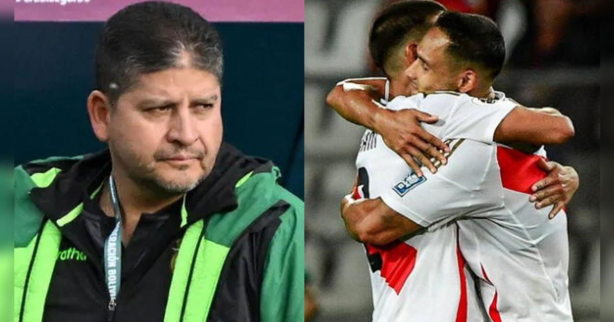 DT de Bolivia le mandó firme mensaje a Perú previo al final de Eliminatorias: 
