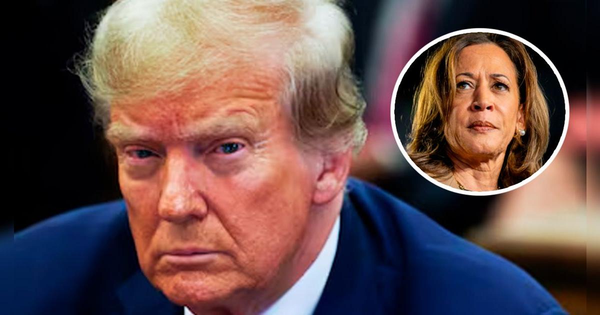 Mala noticia para Kamala | Trump le quita protección del Servicio Secreto a partir del 1 de septiembre