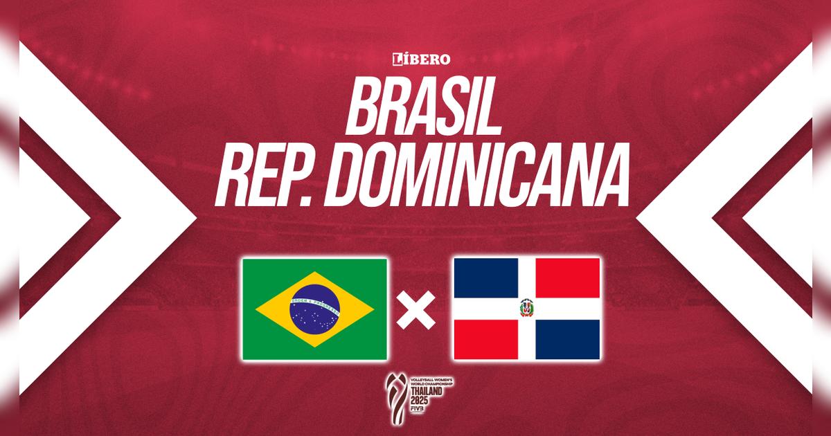 Brasil vs República Dominicana EN VIVO: horario y dónde ver por el Mundial de Vóley 2025