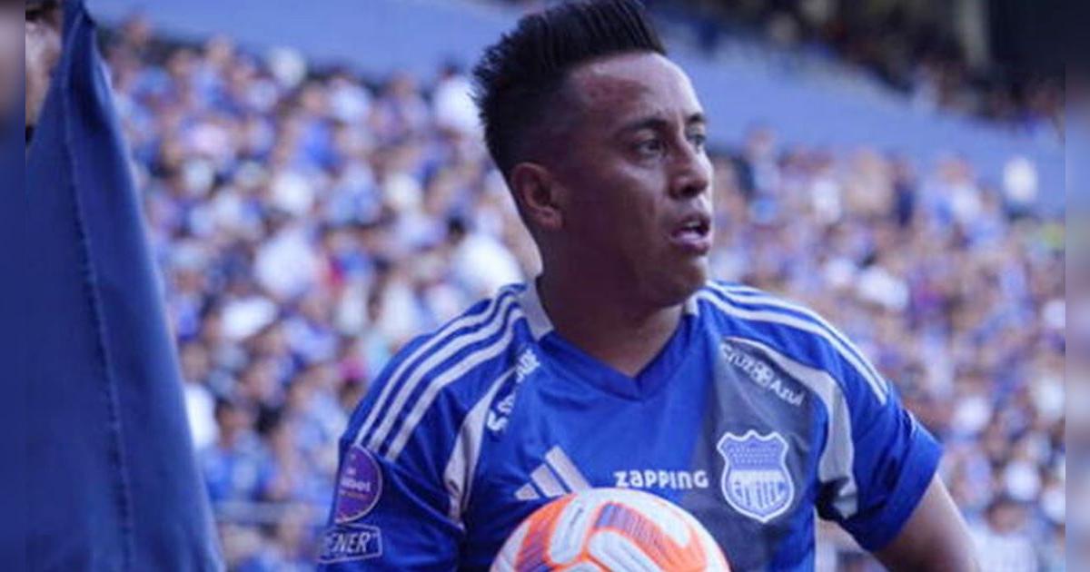 DT de Emelec tomó importante medida con Christian Cueva tras derrota en Ecuador