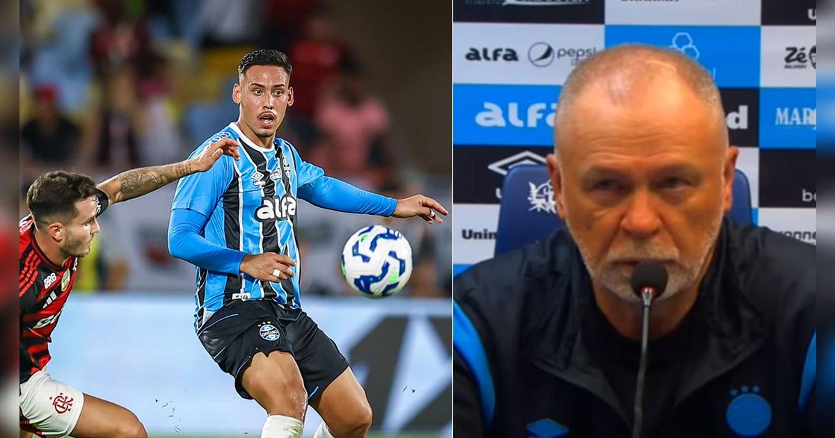 DT de Gremio, Mano Menezes, dio rotundo mensaje sobre Erick Noriega tras debut: 