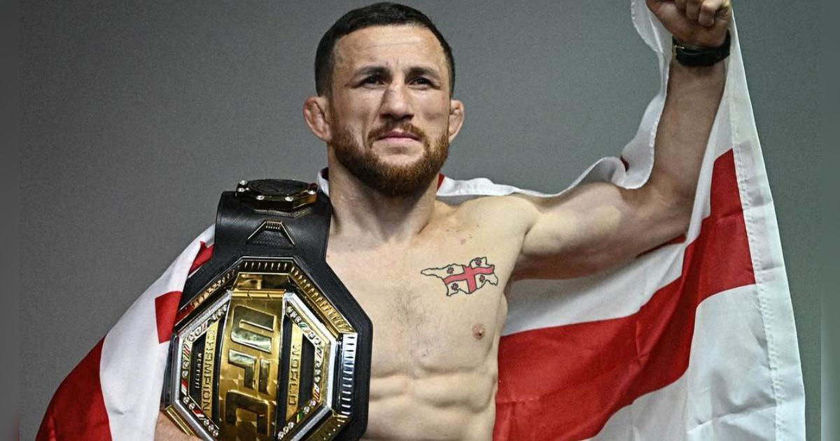 Merab Dvalishvili propone a su próximo retador digno de pelear por el título de peso gallo luego de UFC 320: 