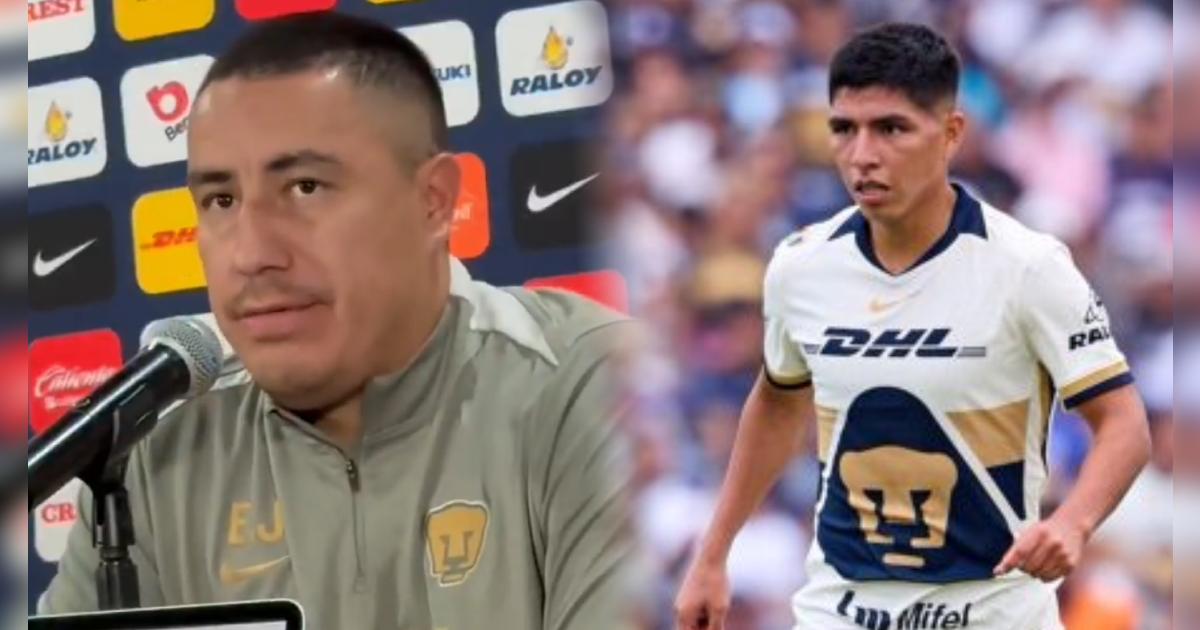 DT de Pumas dejó impactante mensaje sobre la salida de Piero Quispe: 