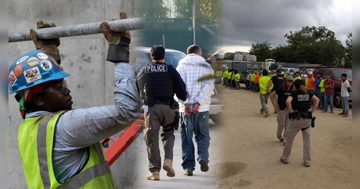 Confirmada la peor noticia para inmigrantes: por las redadas de ICE, empresas de la construcción afrontan esta difícil situación