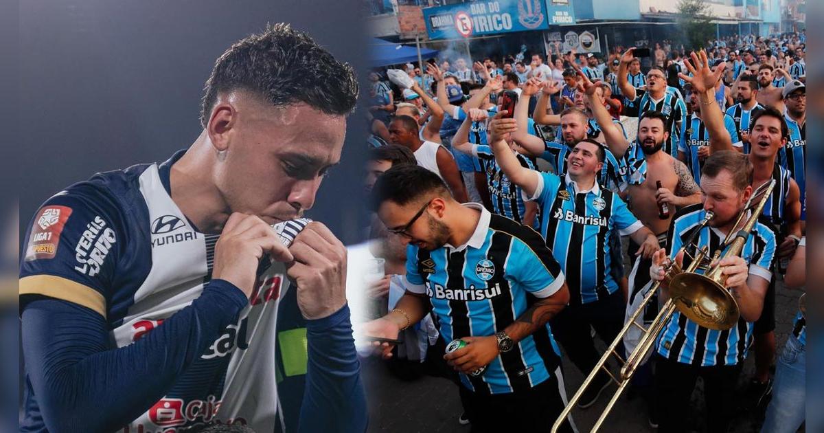 Hinchas de Gremio agradecen públicamente a Alianza Lima tras debut de Erick Noriega: 