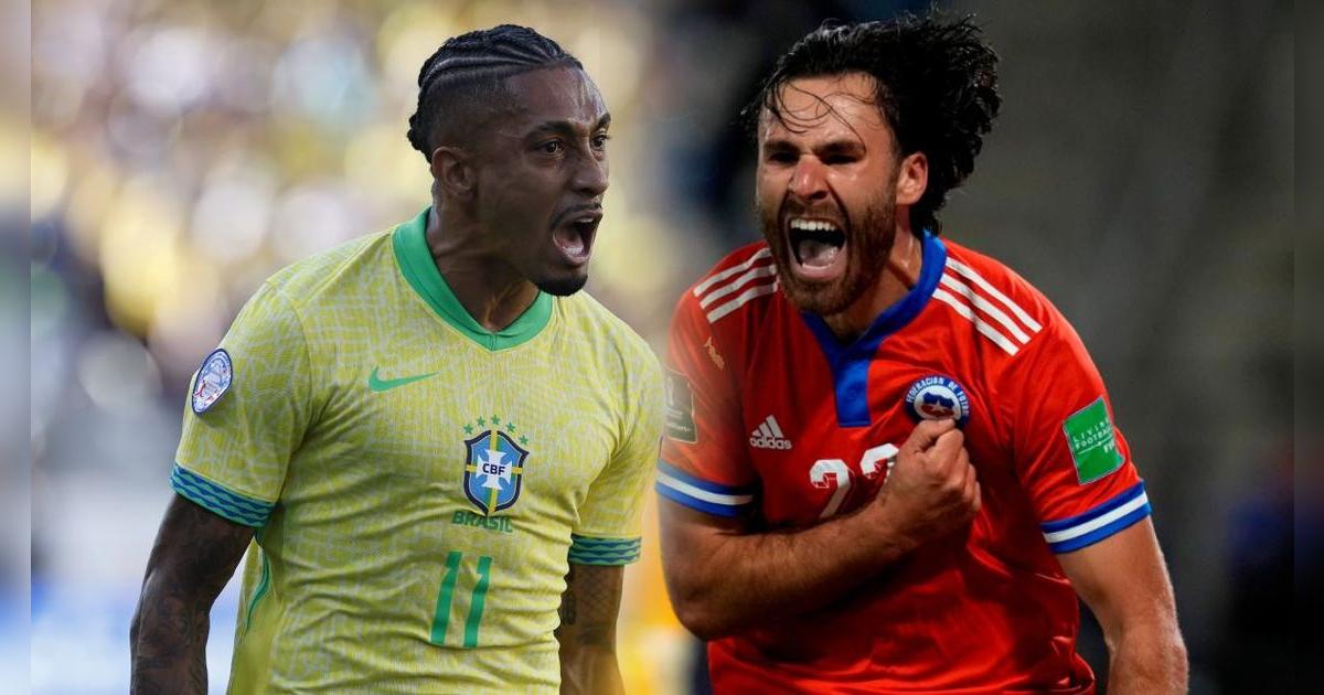 ¿A qué hora juega Brasil vs Chile y dónde ver transmisión del partidos por Eliminatorias 2026?