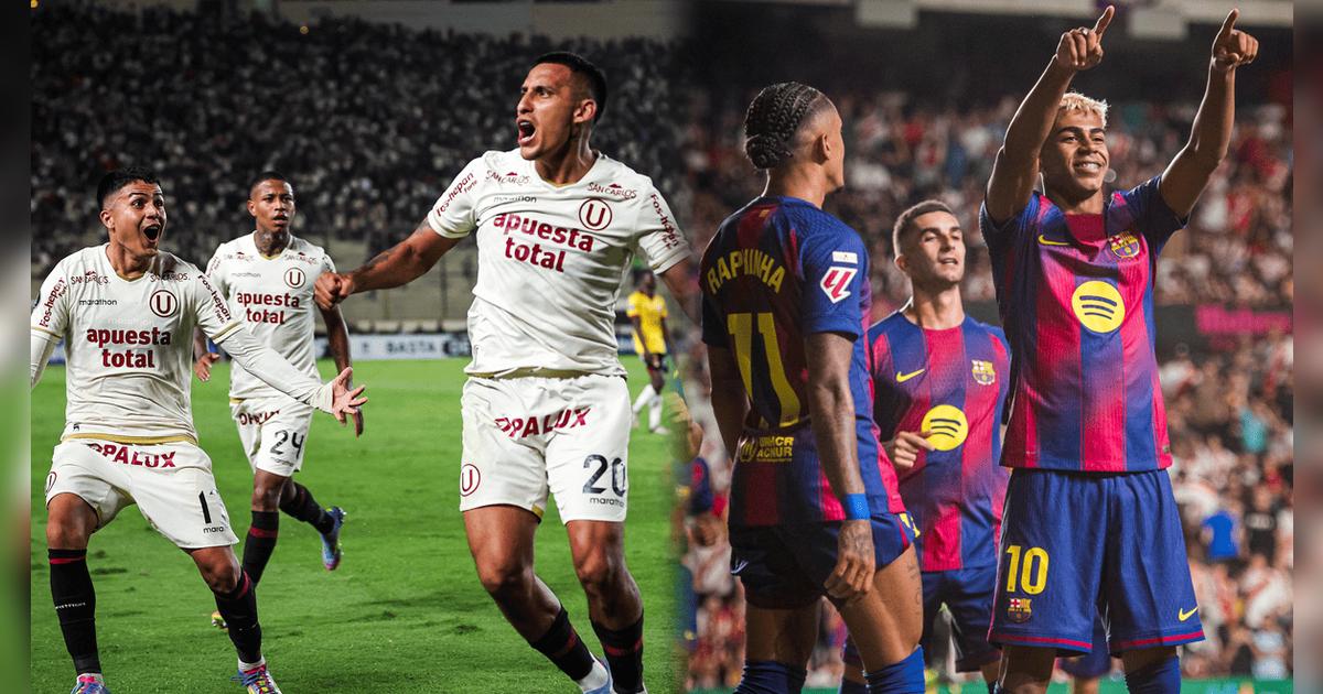 ¿Universitario va a jugar un amistoso contra Barcelona en el Monumental? Lo último que se sabe