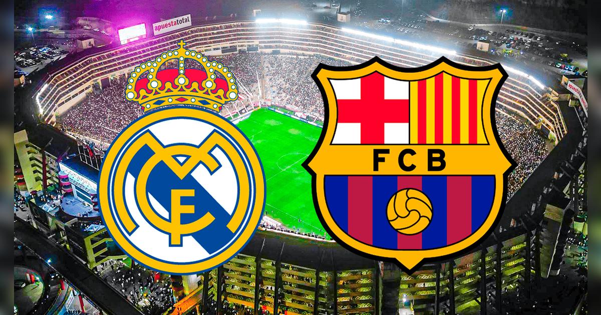 ¡Increíble! Real Madrid y Barcelona podrían jugar un partido en el Estadio Monumental de la 'U'