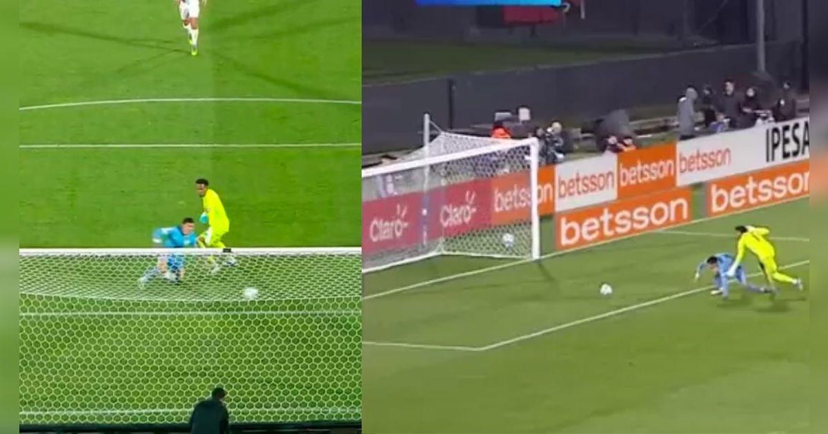 Pedro Gallese cometió un blooper y Uruguay casi anota el 2-0 contra Perú en Montevideo