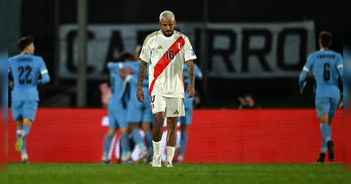 El 1x1 de Perú tras derrota por goleada ante Uruguay que lo eliminó del Mundial 2026
