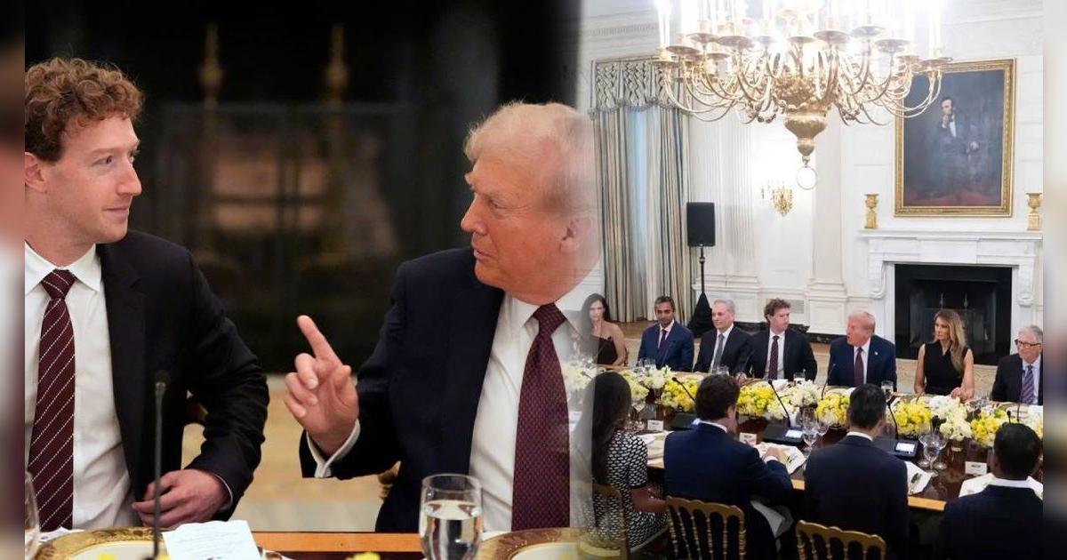 Ni Zuckerberg ni Gates: este gigante tecnológico hizo notar su ausencia en la cena de gala en la Casa Blanca de Trump