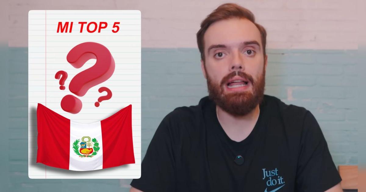 Ibai prueba comida peruana y hace su top 5 de platos favoritos: 
