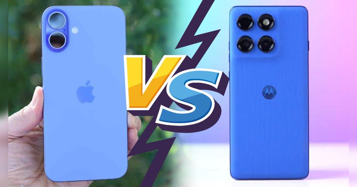 IPhone 16 Plus vs. Motorola Edge 60 Pro: qué gama alta comprar por su pantalla, procesador, fotos y batería