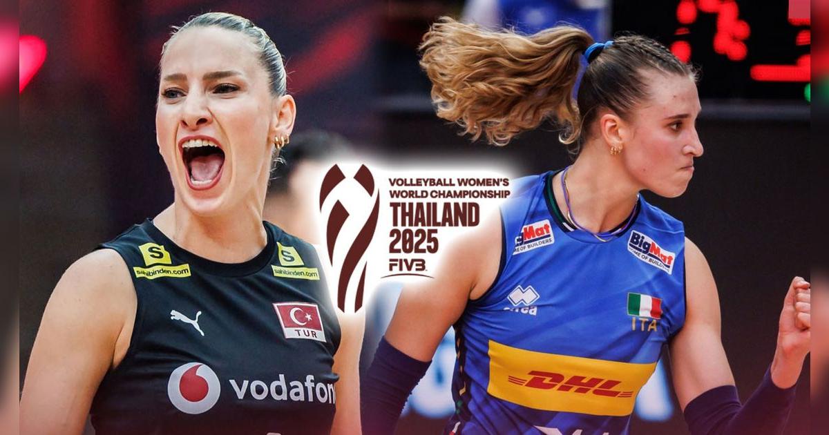 Turquía vs Italia por Final del Mundial de Vóley Femenino 2025: fecha, día, hora y canal para ver