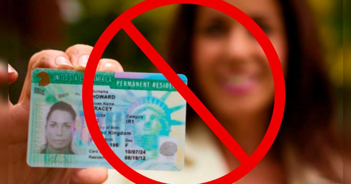 Alerta, inmigrantes indocumentados: Departamento de Estado suspende las 'Green Cards' para este grupo