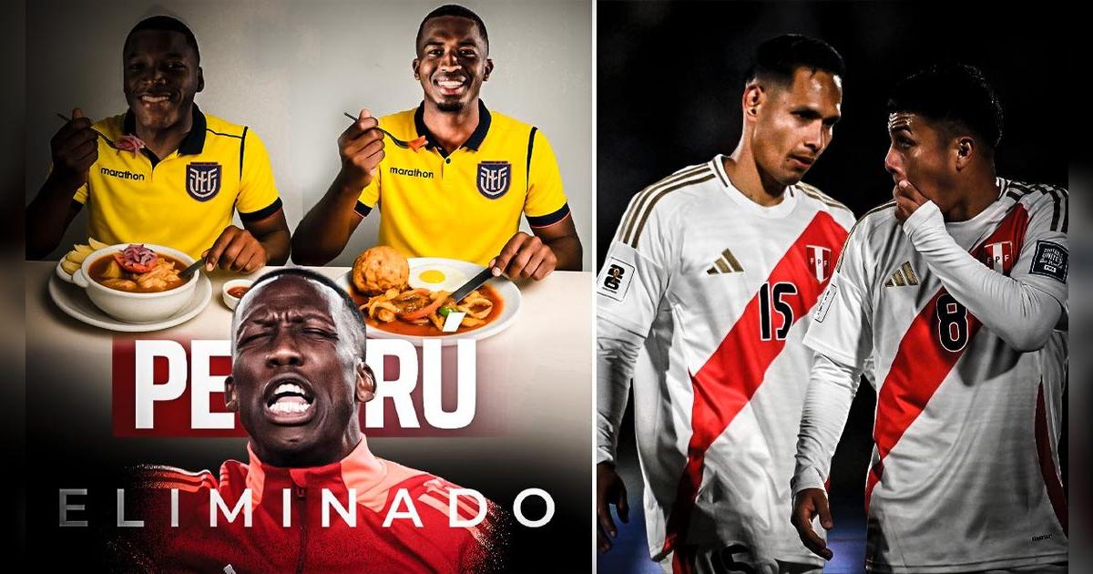 Medio ecuatoriano se burla sin filtro de Perú tras quedar eliminado: 